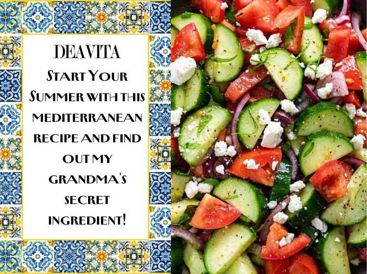 Tomato And Cucumber Salad Recipe With Feta Cheese Summer 2023