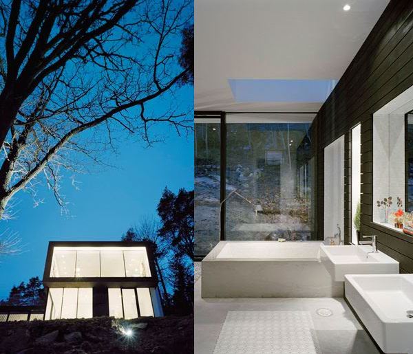 Contemporary-bathroom-design-with-bathtub