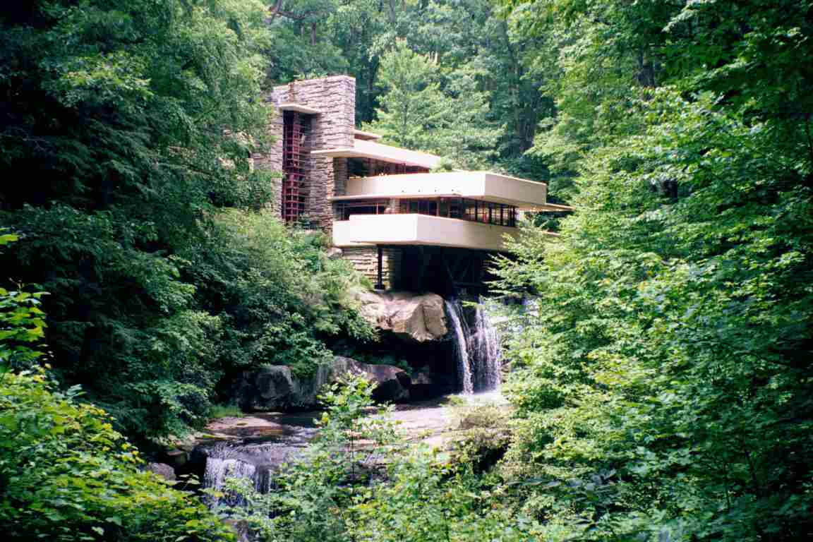 Falling-water-architecture-house-design-by-Frank-Lloyd-Wright