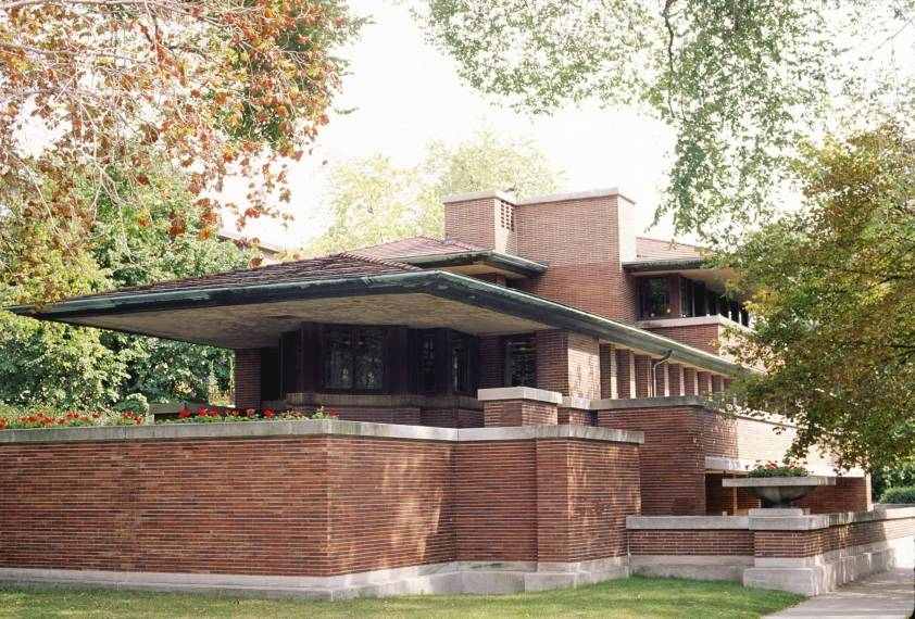 Prairie-house-architecture-by-Frank-Lloyd-Wright