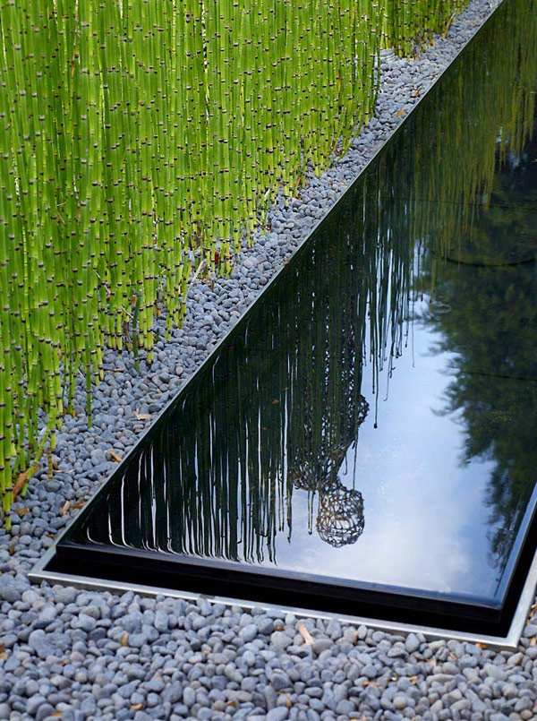landscape architecture ideas garden pond bamboo plant