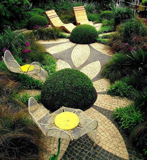 modern landscape architecture garden decoration 