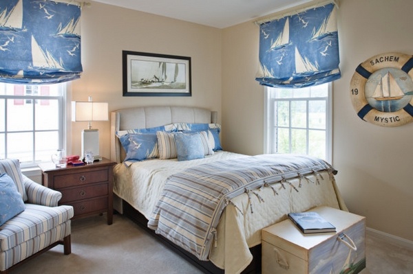 modern teen room nautical theme bedroom decor