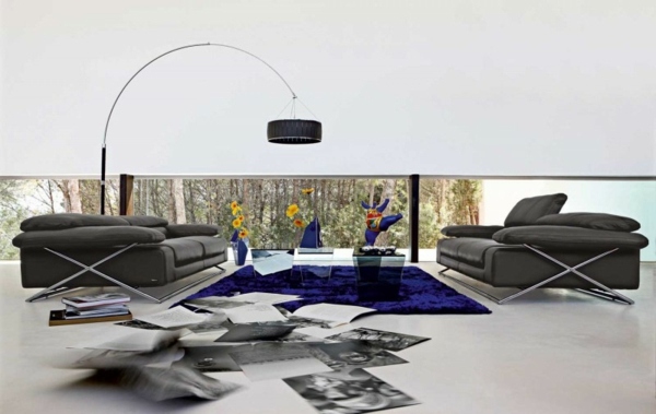 black-sofa-living-room-furniture-roche-bobois 3