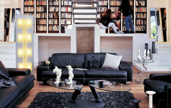 black-sofa-living-room-furniture-roche-bobois1