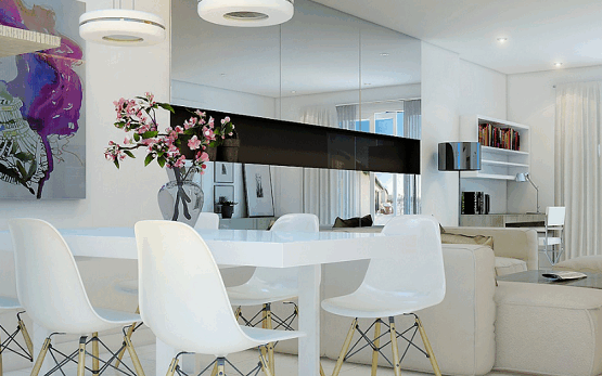 Zen Minimalist Dining Room Design