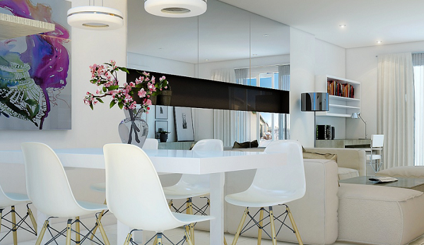 Zen Minimalist Dining Room Design