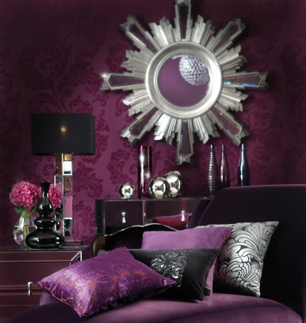 luxury-bedroom-purple-colour-schades
