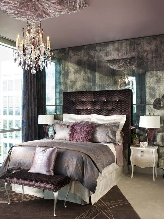 luxury-deep-purple-bedroom-decor
