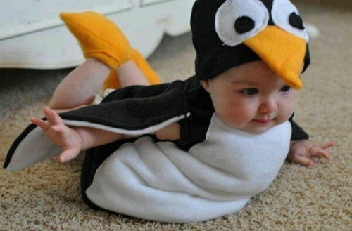 Baby Penguin funny costume ideas Toddler 