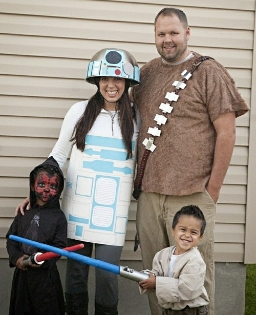 Family even make Star Wars Theme