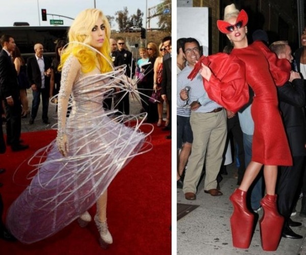 Gaga outfits eccentric fashion pieces Halloween Horror Party Ideas