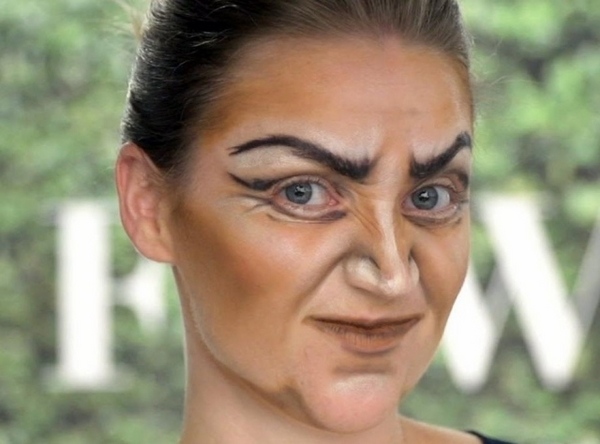 Halloween make up ideas witch face makeup ideas