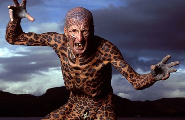 incredibly creative idea costume Leopard Print Bodysuit Leopard Print Bodysuit Ideas Halloween Tattoos Tom Leppard Leopard Man