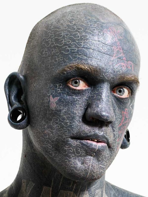 Lucky rich on most tattooed man the world ideas make-up 