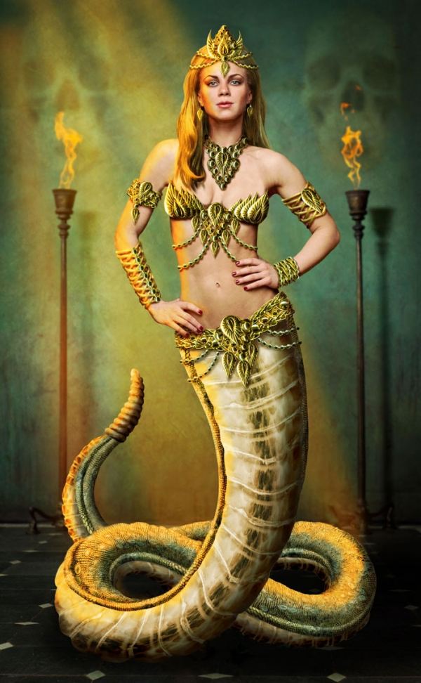 Queen Reptiles Lamia Myth Costume Ideas 