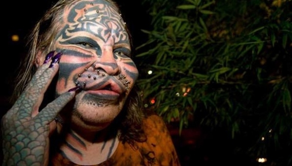 The hangover man Dennis Avner Stalking Cat eccentric make-up ideas 