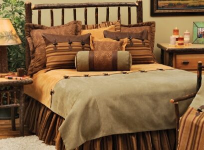 Wonderful-bedding-leather-brown-shades