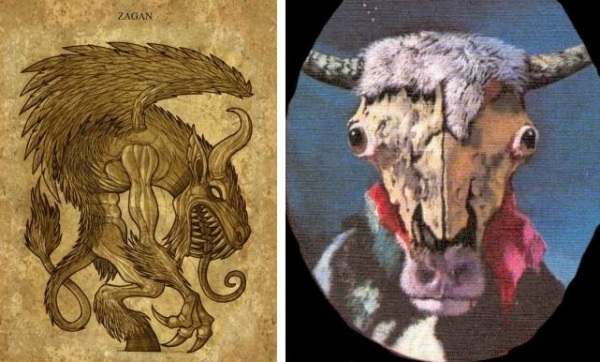 Zagan Ram head-demonic beings Halloween