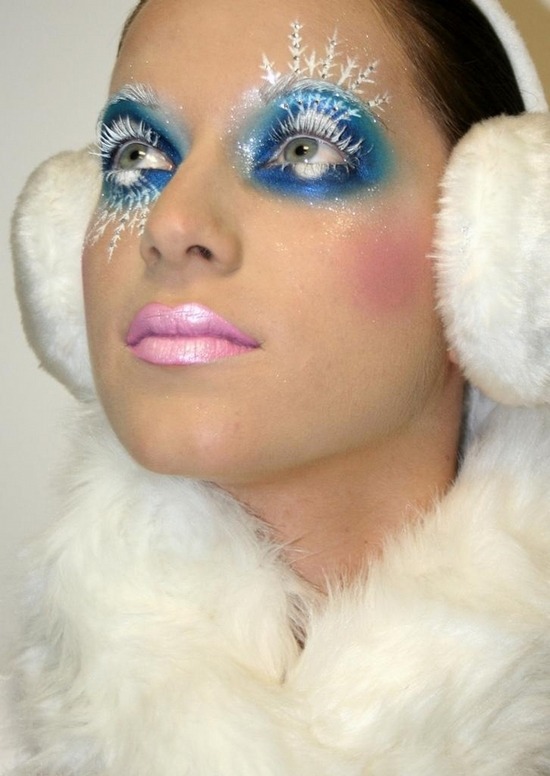 make up ideas for women creative eye makeup ideas winter theme. make up...
