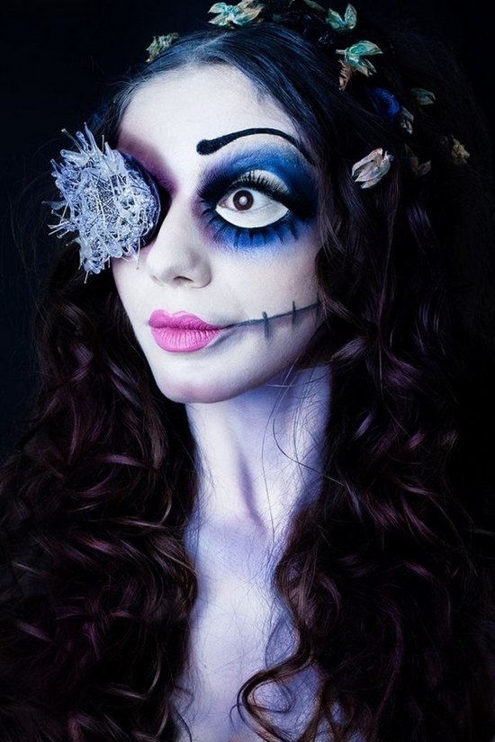  make up ideas for women tim burton corpse bride