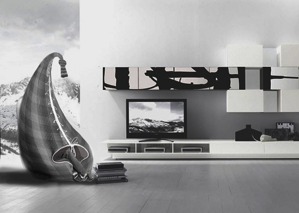 modern chair design living room closed ears