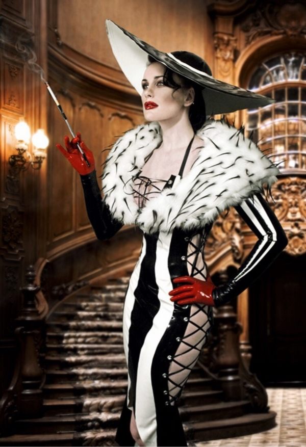 non scary for women Cruella de vil costume. non scary for women Cruella de ...