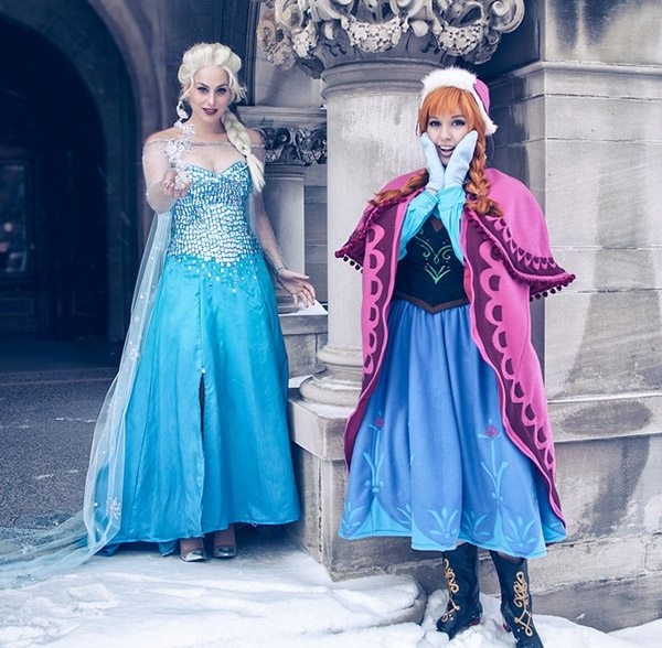 non scary for women frozen movie costumes
