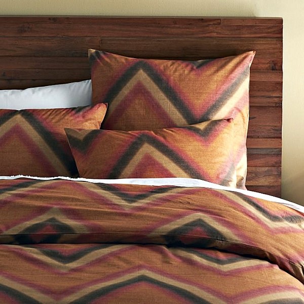 bed linen sets in earthy tones