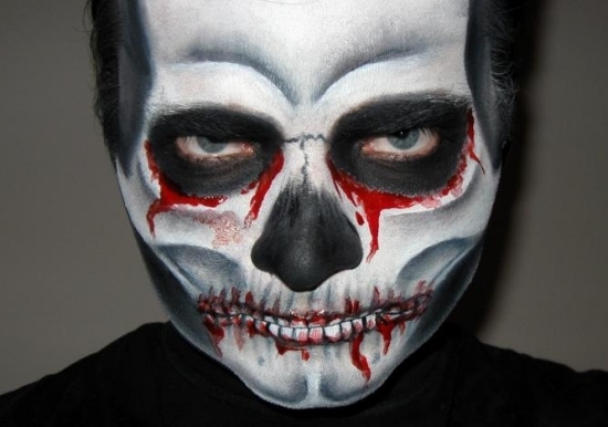 50 Halloween  make up  ideas  for men and women