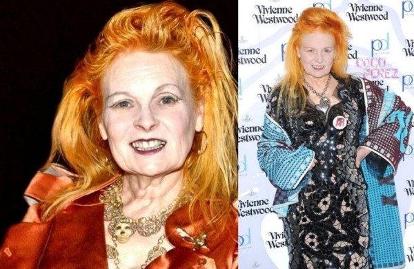 vivienne westwood Halloween Hairstyle Ideas orange hair dye 