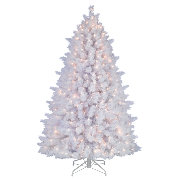 white christmas pine prelit