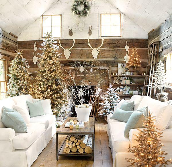 spectacular white christmas decoration