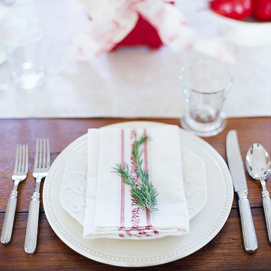 Christmas napkins folding ideas elegant style