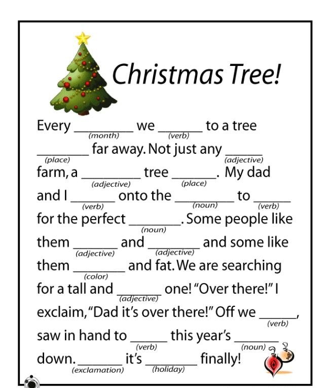 Free Printable Christmas Story