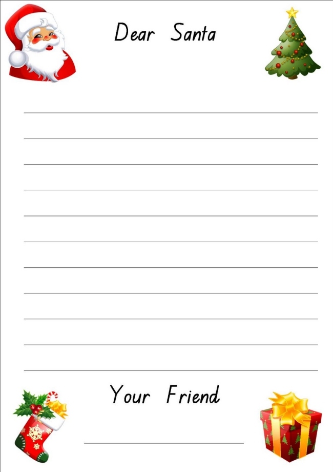 printables letter to Santa