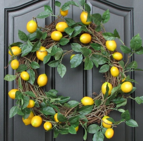Christmas Wreath lemons