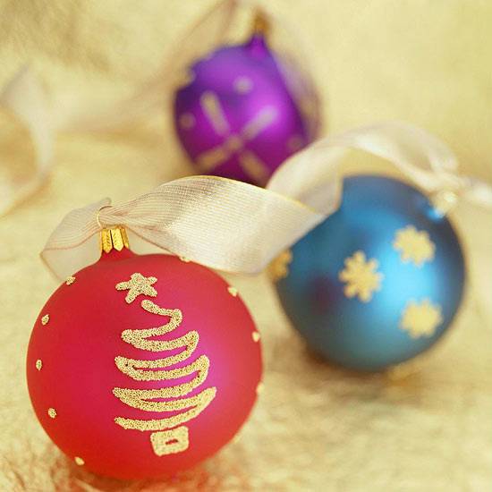 beaded homemade ornaments