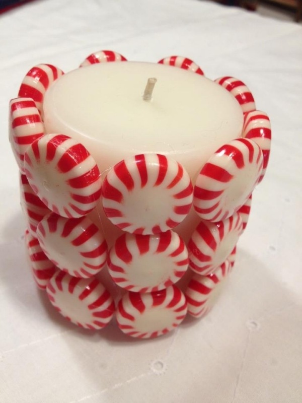 creative christmas crafts ideas decorated candle
