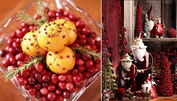 creative cranberries with fruits