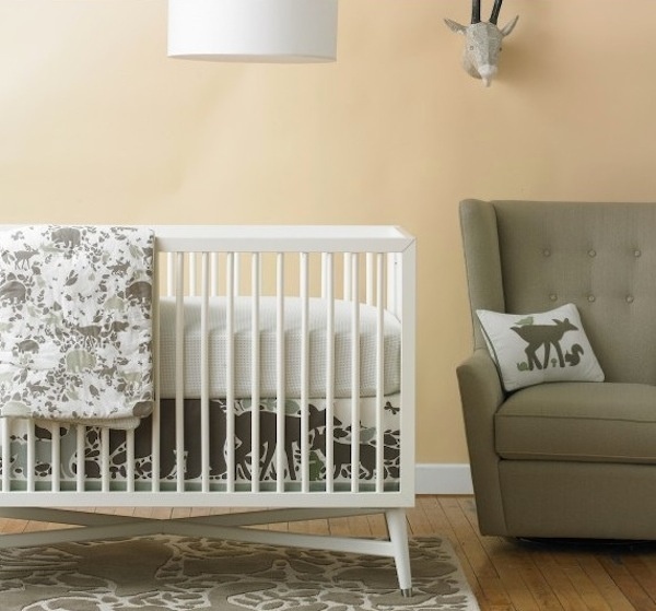 creative modern nursery neutral set