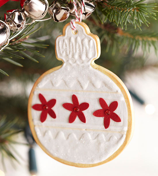 homemade cookie ornament