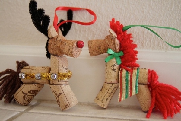 kids crafts christmas activities cork tree ornaments
