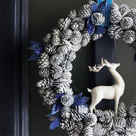 magnificent front door christmas wreath