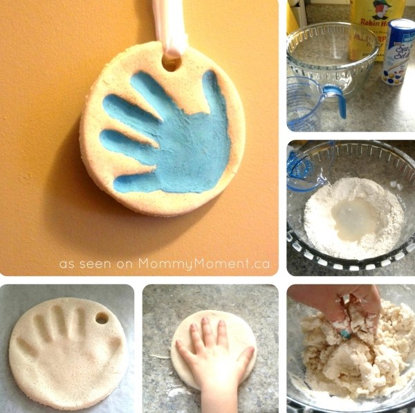 make salt dough handprint
