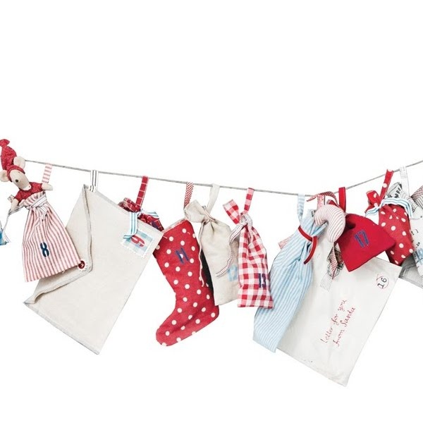 merry advent ideas stockings letters gift bags