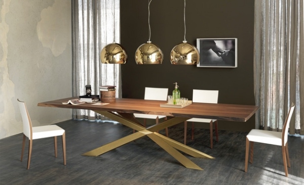 modern dining table design by Cattelan Italia
