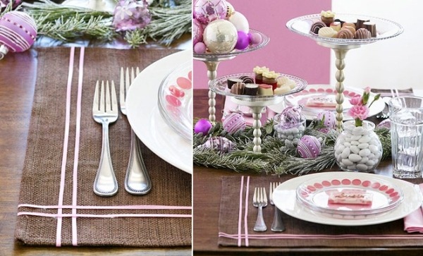 15 Christmas table decoration ideas - small accents with an appeal