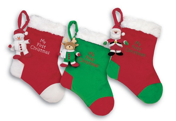 my first stocking first with gift ideas