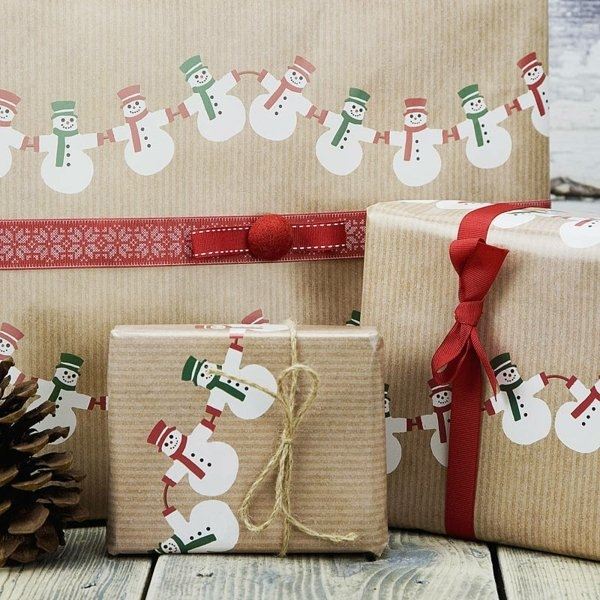 original Christmas gift wrapping ideas showman banner